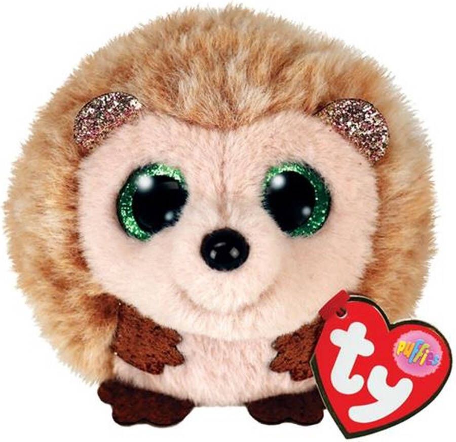 Ty Teeny Puffies Hazel Brown Hedgehog 10cm