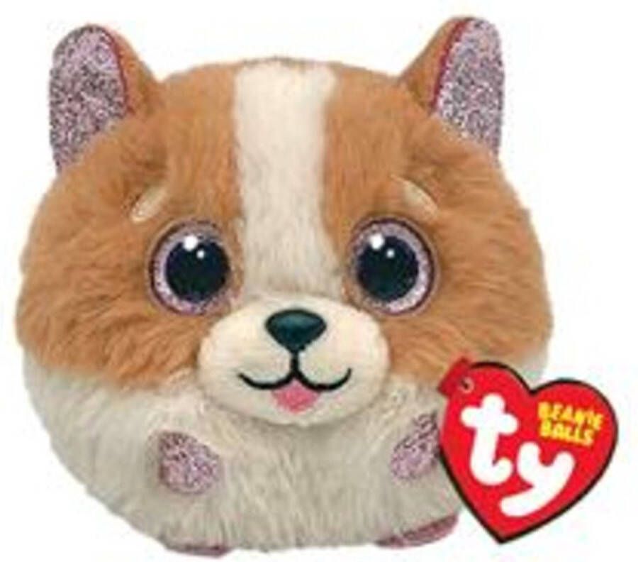 Ty Beanie Balls Knuffel Hond Tanner 10 cm