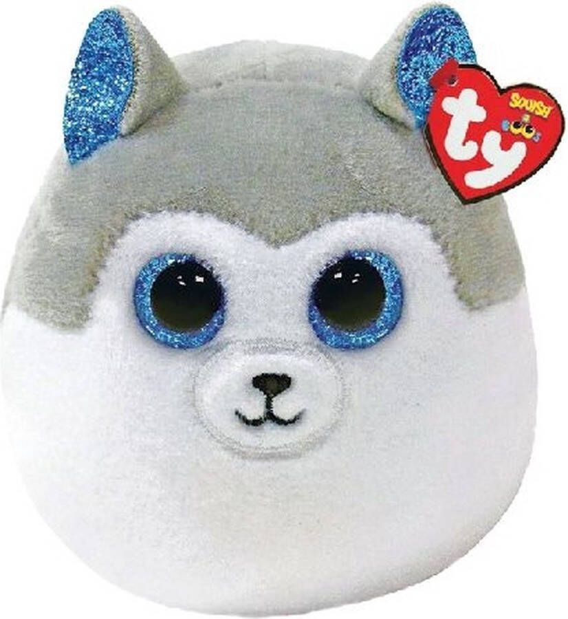 Ty Squish A Boo Knuffelkussen Husky Slush 8 Cm