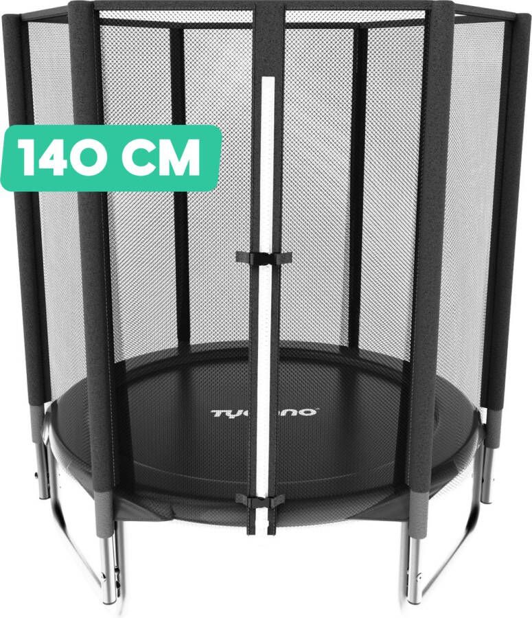Tycano Kinder Trampoline met Veiligheidsnet 140 CM