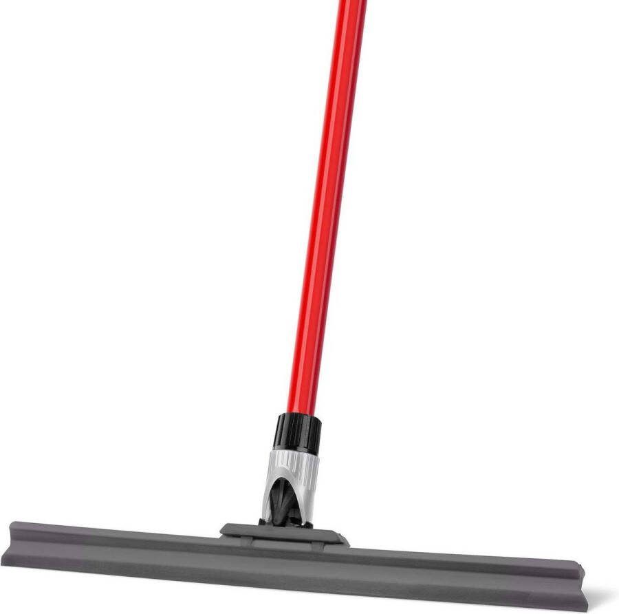 Tyroler vloertrekker Heavy Duty 45 cm 100% siliconen lange 4-delige handgreep 140 cm