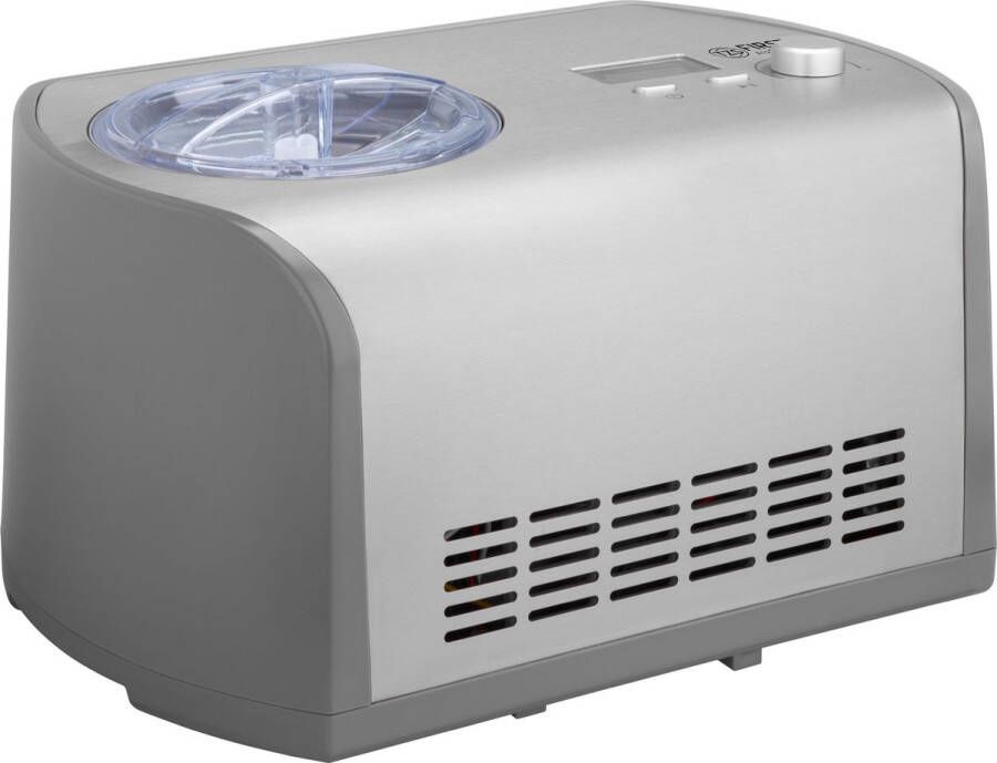TZS FIRST AUSTRIA IJsmachine 1.2 L Zelfvriezend met compressor 135W Roomijsmachine Ice Cream Maker RVS
