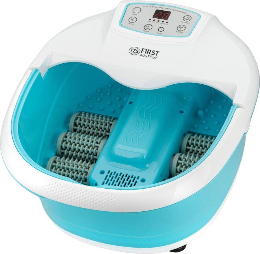TZS FIRST AUSTRIA Voetenbad 450W Elektrisch Voetbad met Bubbel & infrarood functie Verwarming Tot 48°C