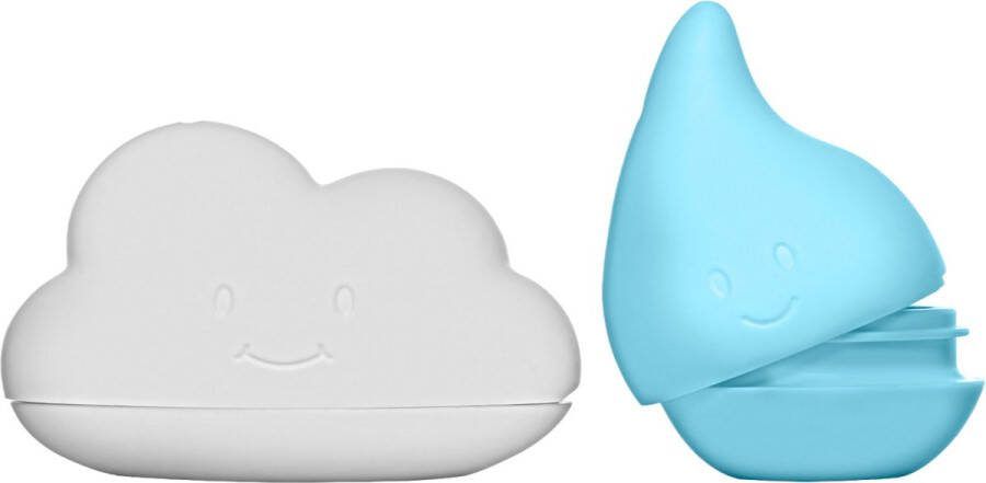 Ubbi Badspeeltjes Wolk & Druppel Cloudy Blue