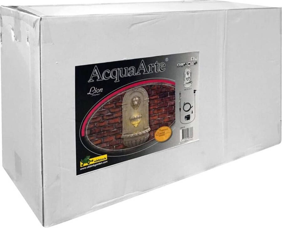 Ubbink AcquaArte Assoro waterornament wandfontein LED