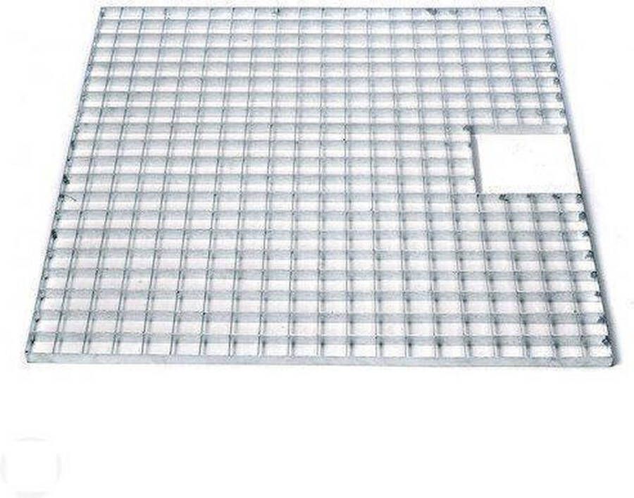 Ubbink Afdekrooster Metaal 40x40cm (voor Victoria Quadro 4)