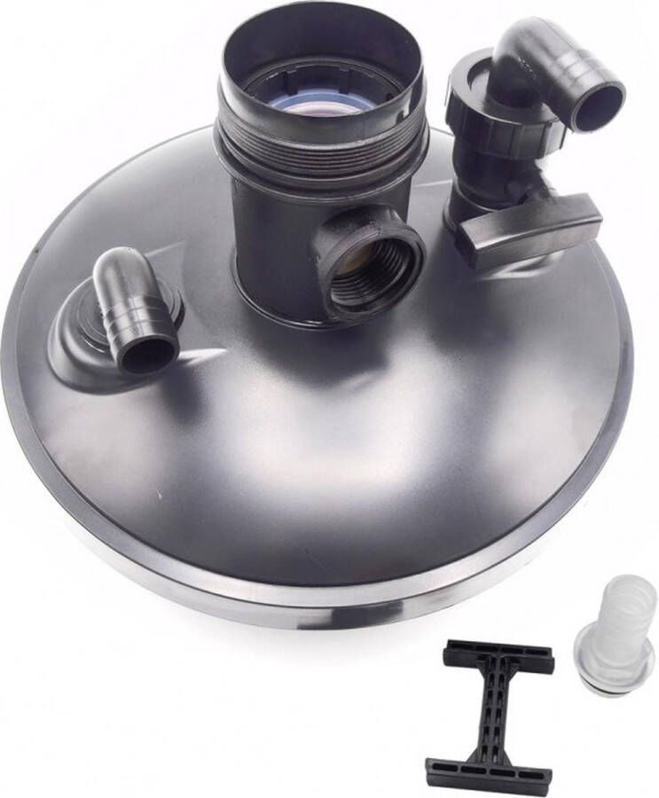 Ubbink deksel en kwartsglas 50mm voor biopressure 3000