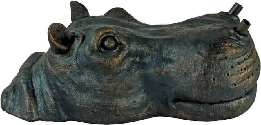 Ubbink Drijvend nijlpaard Spuitfiguur waterornament vijverdecoratie