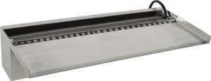 Ubbink Niagara rvs waterval 60 cm met led inox 304 met lange uitloop