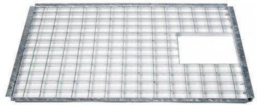 Ubbink Afdekrooster Metaal 73 5x58 5cm (voor Victoria Quadro 3)