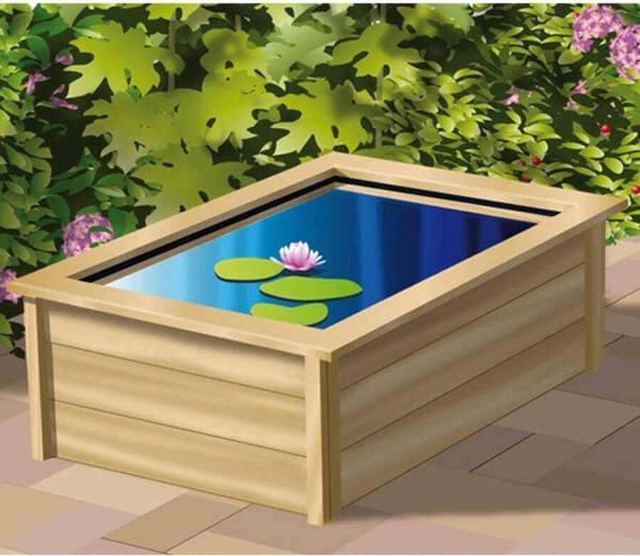 Ubbink Vijverbak Quadra Woodframe