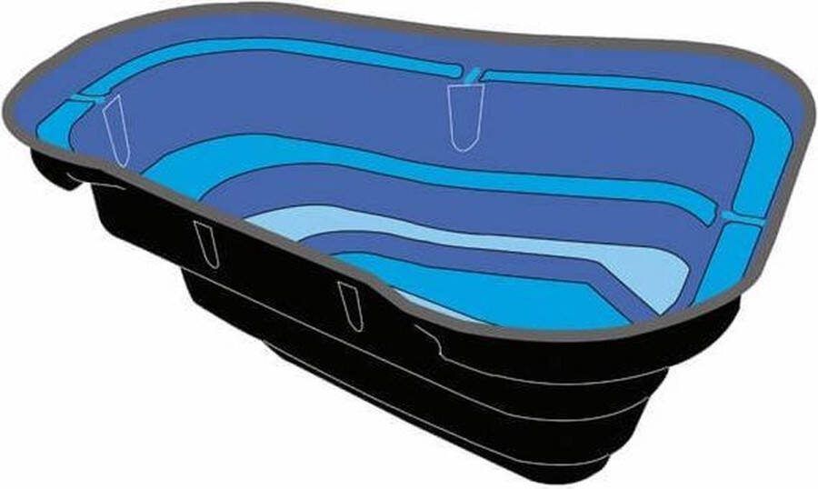 Ubbink Vijverbak Start 1000 inhoud 1000 liter 215x170x65cm