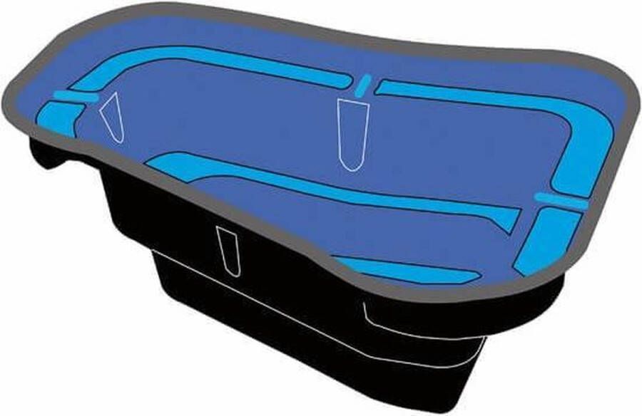 Ubbink Voorgevormde Vijver Start 250 Hdpe 250l H46x135x105cm