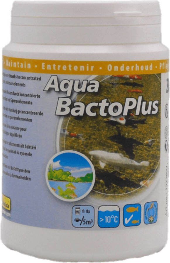 Ubbink vijverwaterbehandelingsmiddel Aqua Bacto Plus 200g wateronderhoud