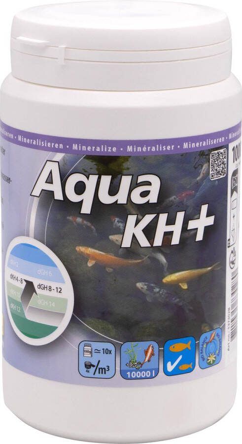 Ubbink vijverwaterbehandelingsmiddel Aqua KH+ 1000g wateronderhoud