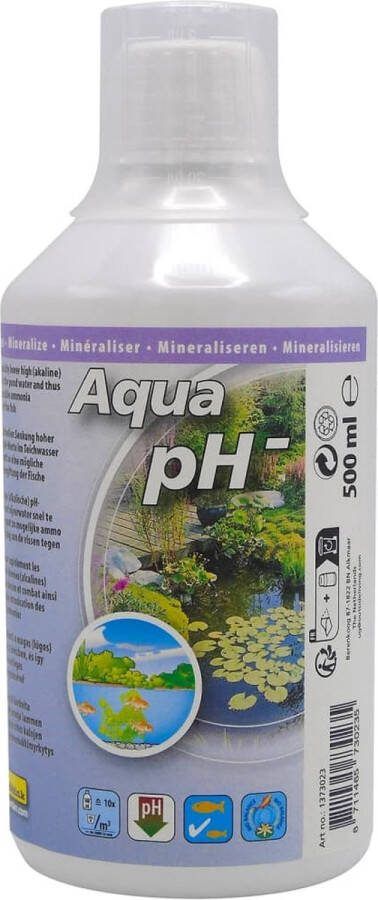 Ubbink vijverwaterbehandelingsmiddel Aqua pH- 500ml wateronderhoud