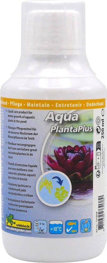 Ubbink vijverwaterbehandelingsmiddel Aqua Planta Plus 250ml wateronderhoud