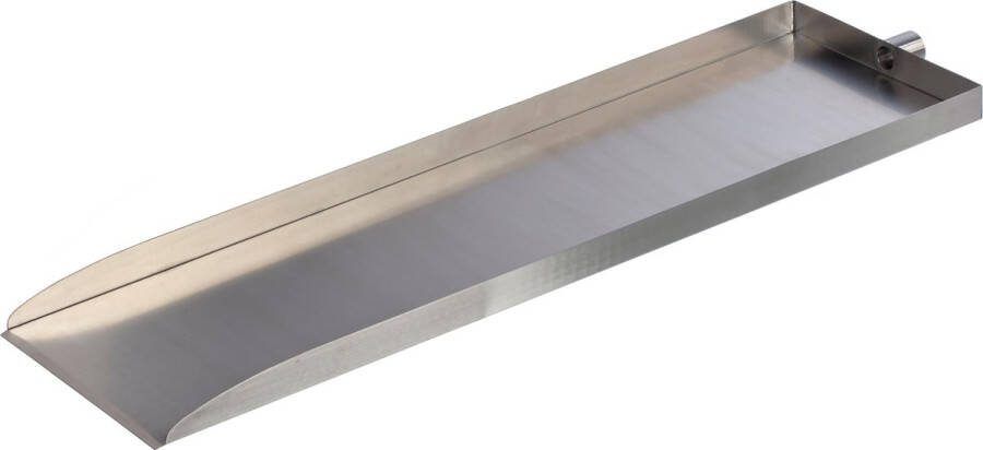 Ubbink Volga 40 x 103 cm Waterval Plaat | Trap (Recht) RVS