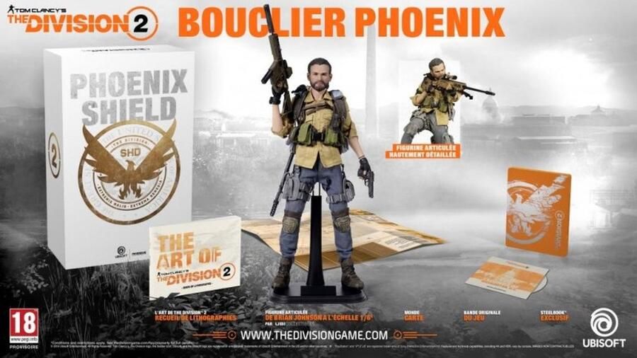 Ubisoft The Division 2 Phoenix Collectors Editie inhoud