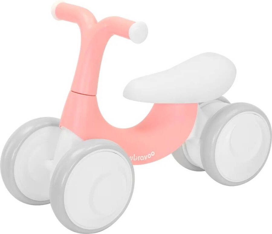 Ubravoo Meisjes Loopfiets 10 tot 36 maanden Loopfiets meisjes Loopfiets 1 jaar Loopfiets 2 jaar Loopfietsen Max 30Kg Roze Wit