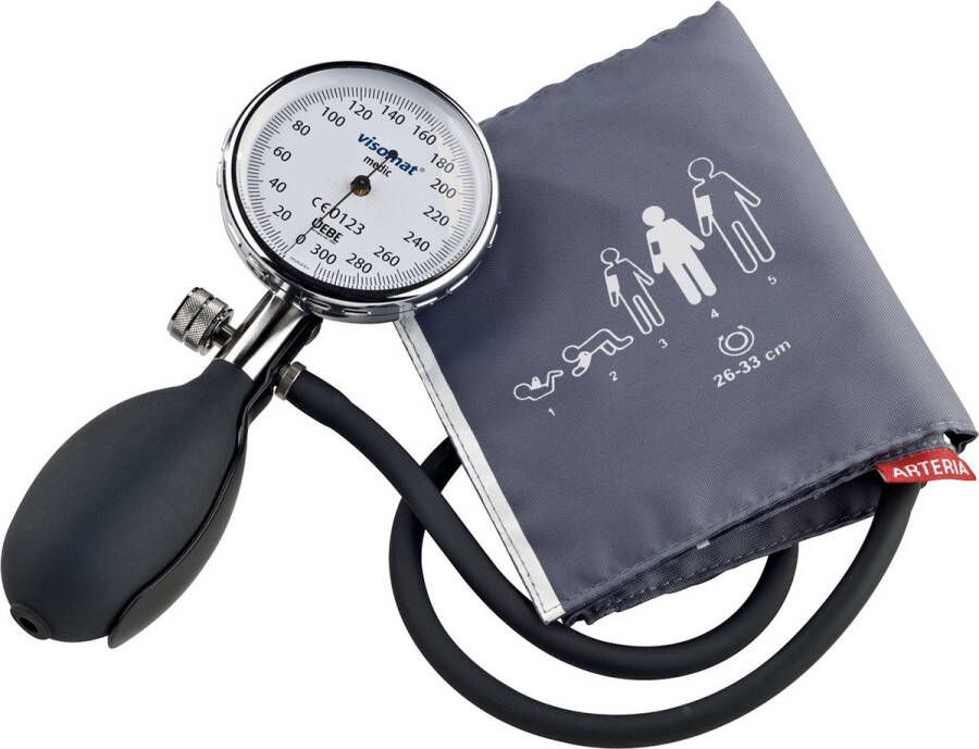 UEBE Medical Visomat Bloeddrukmeter Medic pro Handmatige bloeddrukmeter met stethoscoop