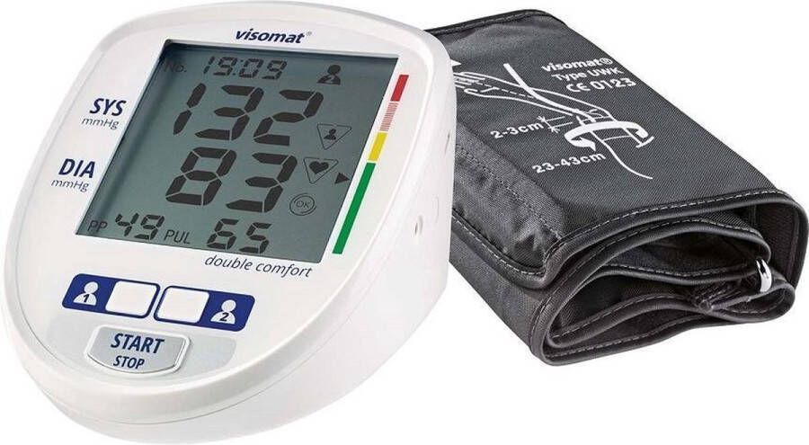 UEBE Medical VISOMAT DOUBLE COMFORT BOVENARM BLOEDDRUKMETER