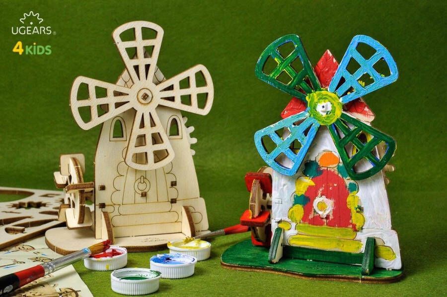 Ugears Kleurenmodel Molen