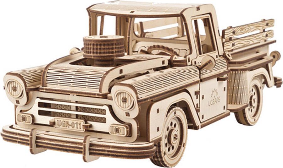 Ugears Pickup Lumberjack Modelbouw- hout