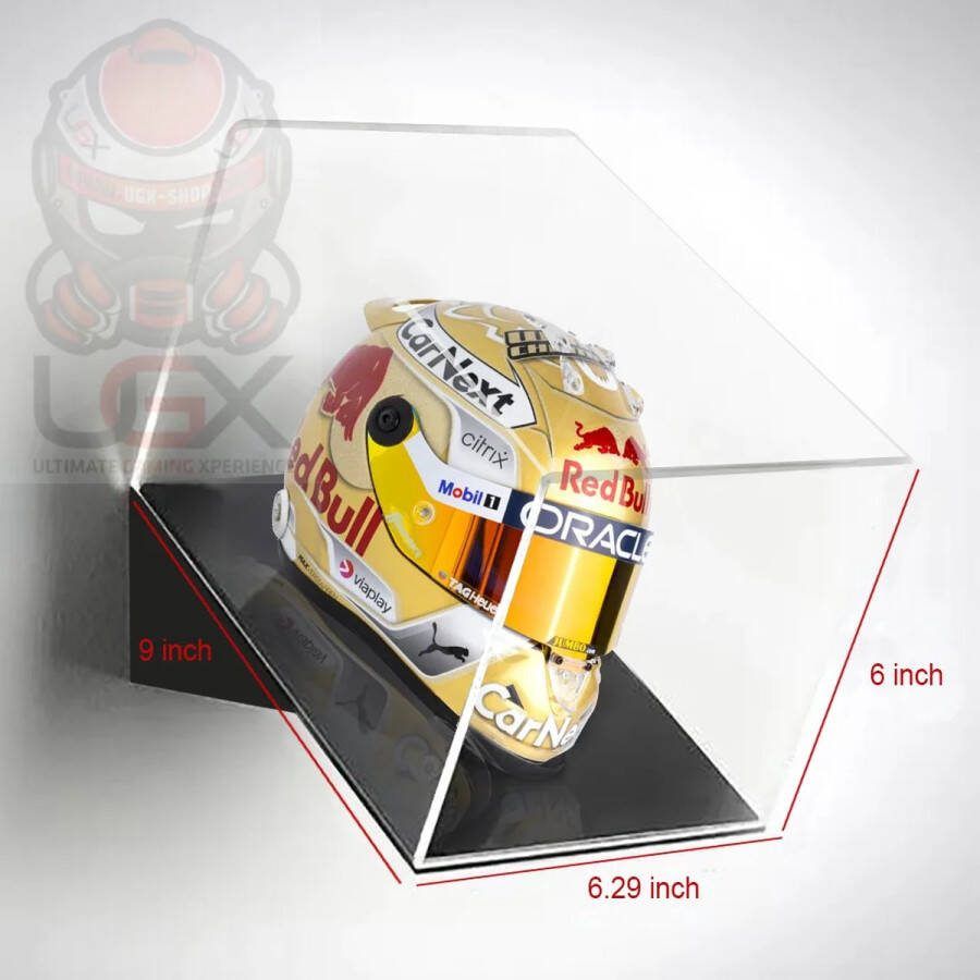 UGX.nl 1:2 helm acryl vitrine box