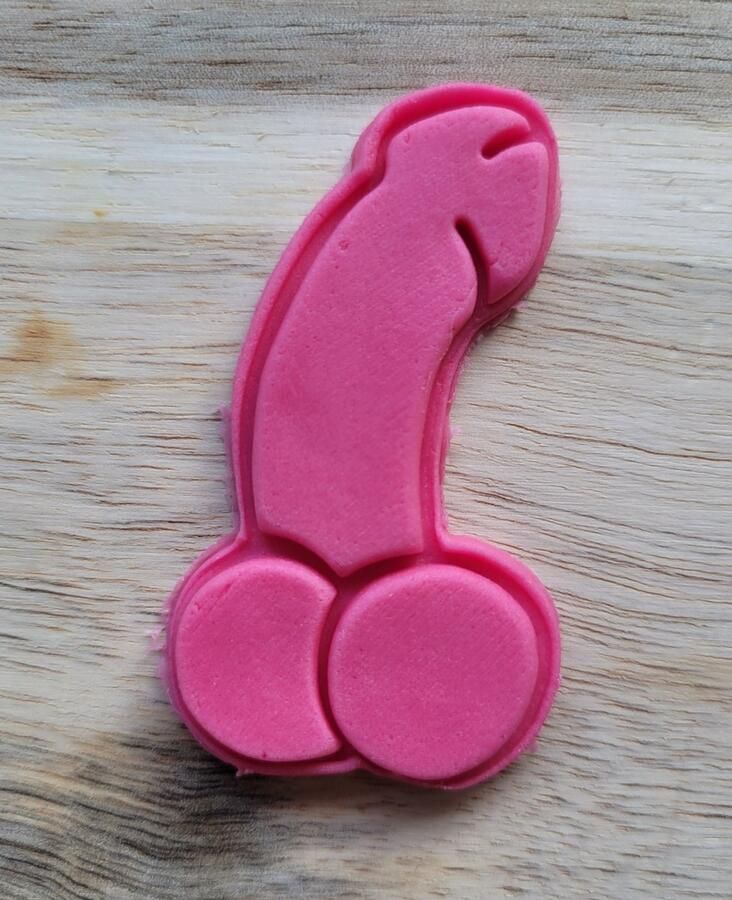 Uitstekers&Co Koekvormpjes Koekuitsteker Koekstempel Uitsteker + stempel 18+ penis