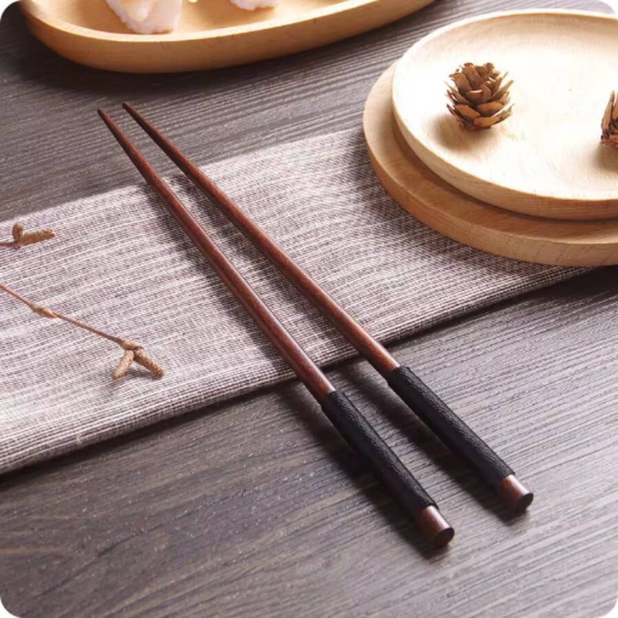 Ulanax Chopsticks Sushi Stokjes Donkerbruin zwart