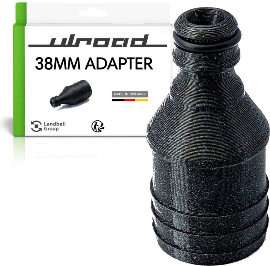 ULROAD adapter geschikt op 38mm zwembadslang geschickt voor Bestway Intex 38mm tuinslangaansluiting kliksysteem