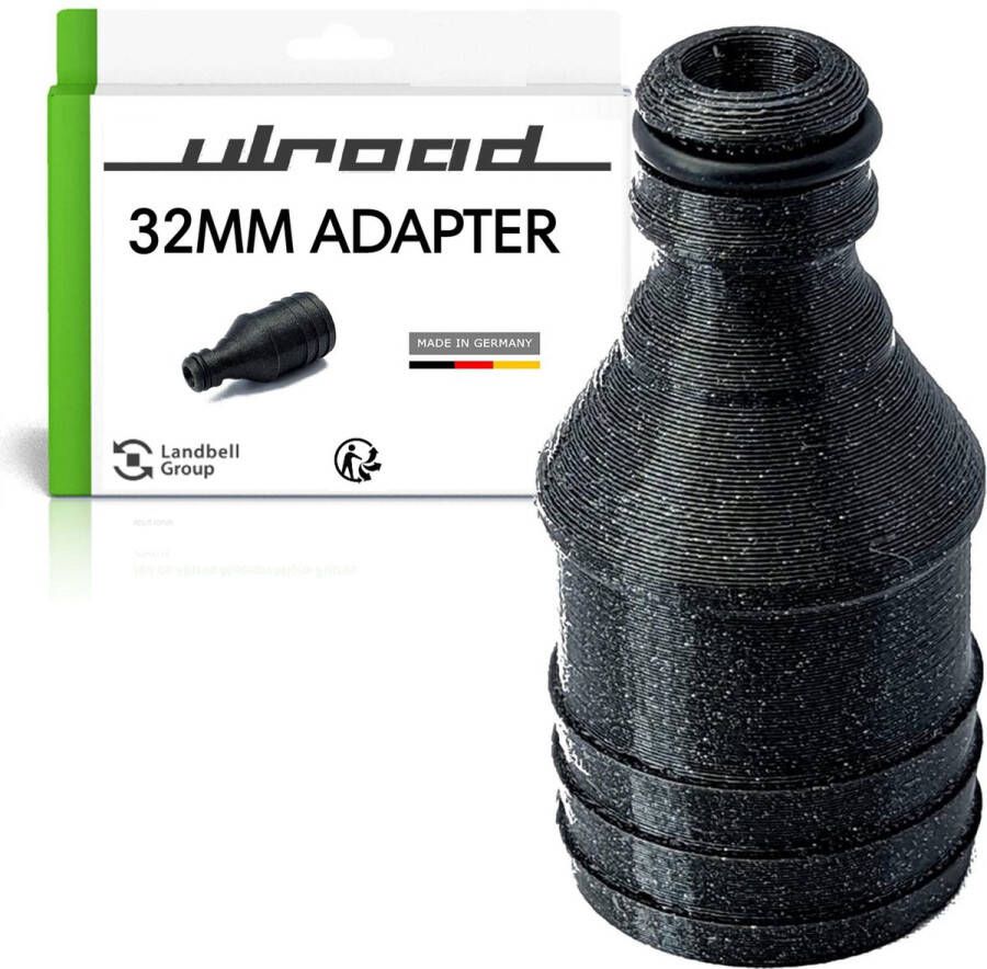 ULROAD adapter geschikt voor Gardena op 32mm zwembadslang geschickt voor Bestway Intex 32 mm tuinslangaansluiting kliksysteem