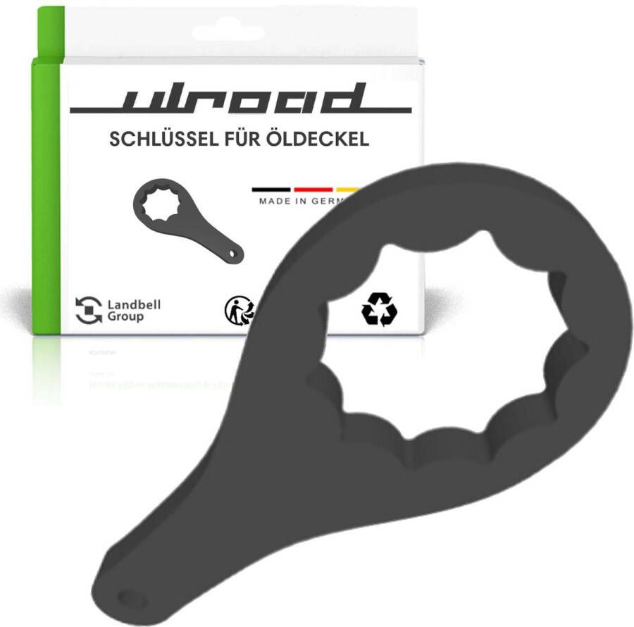 ULROAD Sleutel voor oliedeksel geschikt voor Moto Guzzi motorfietsen bijv. V7 V9 V50 V65 V35 Oil Cap Tool Opener Olie Deksel Tool Vuldeksel