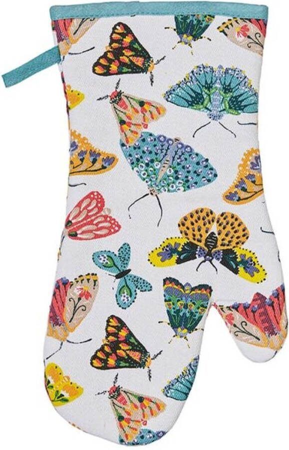 Ulster Weavers Ovenwant Butterfly House katoen wit