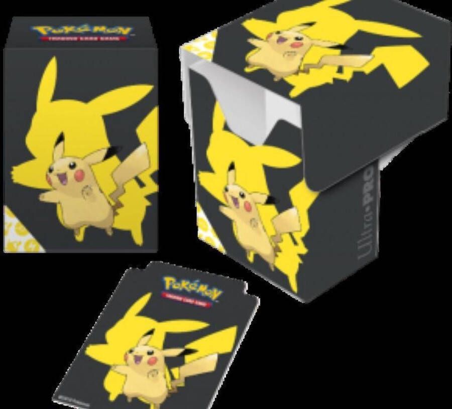 Trading Card Game UP Full View Deck Box Pikachu 2019