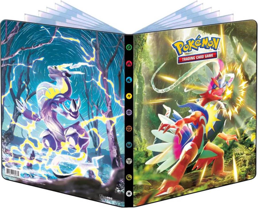 Ultrapro Pokémon Scarlet & Violet 9-Pocket Portfolio Verzamelmap