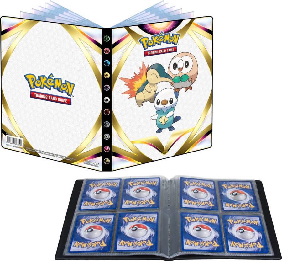 Ultrapro Portfolio Pokemon Astral Radiance 4-Pocket Verzamelmap Pokémon Kaarten