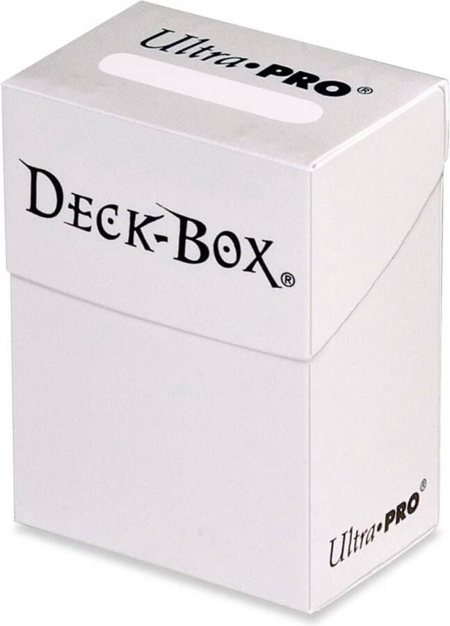 Ultrapro Speelgoed Kaartspel Deckbox Solid White C30