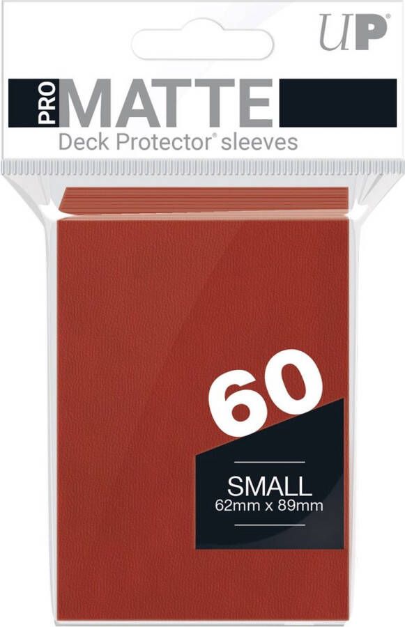 Ultrapro Speelgoed Kaartspel Sleeves Pro-Matte Red Small D10