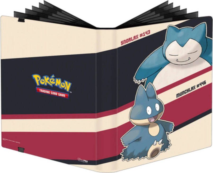Ultrapro Ultra Pro Pokemon Snorlax & Munchlax 9-Pocket PRO Binder