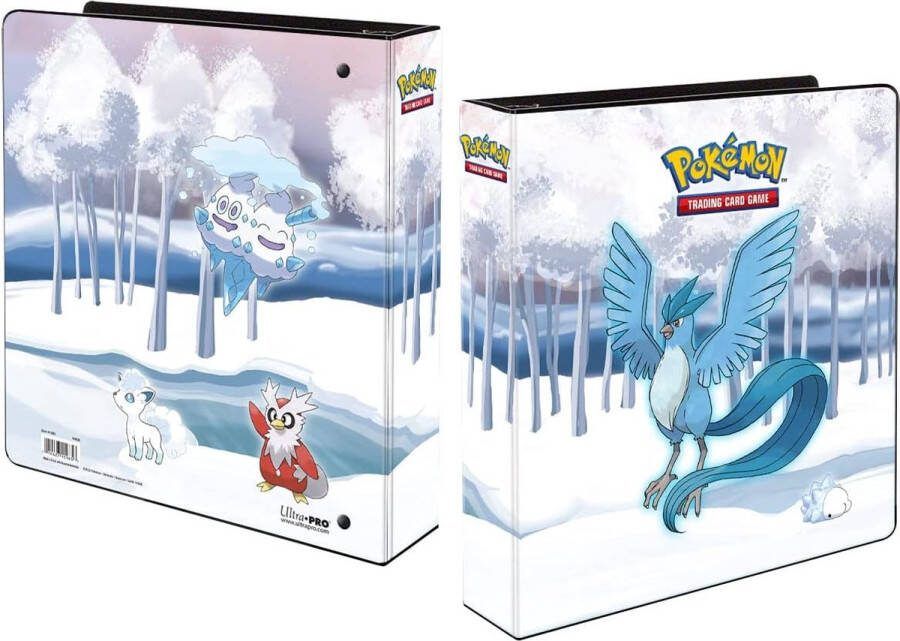 Ultrapro Ultra Pro Pokémon TCG Frosted Forest A4 Map
