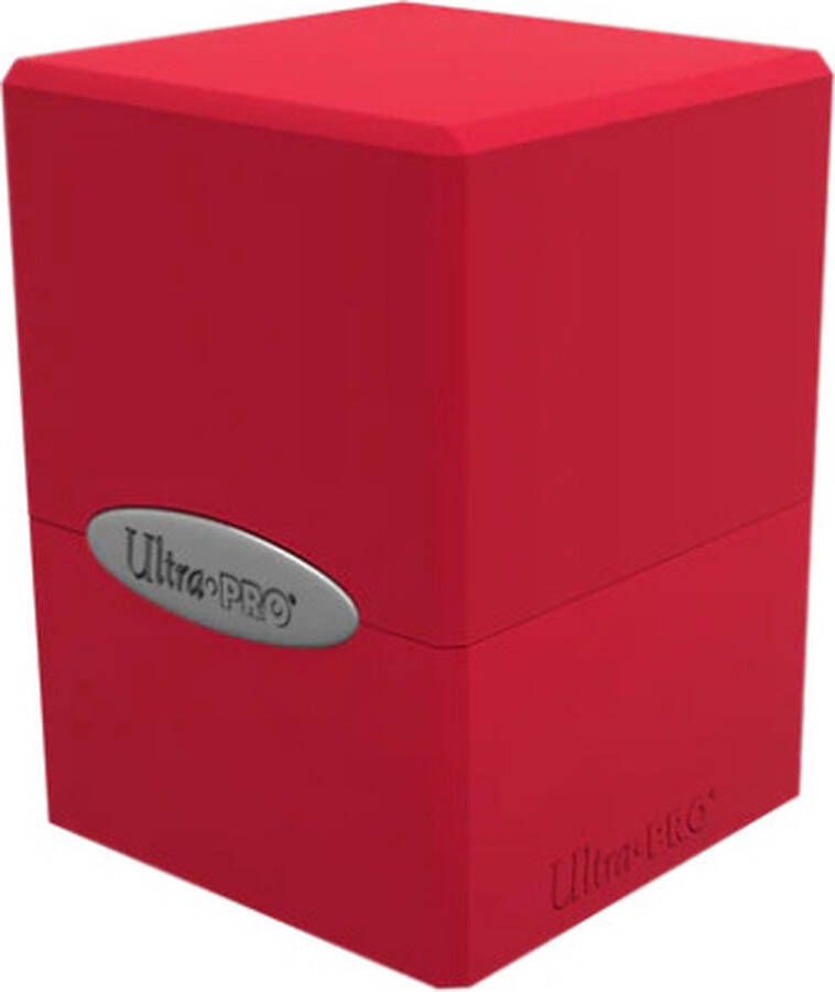 Ultrapro Ultra Pro Satin Cube Apple Red Deck Box