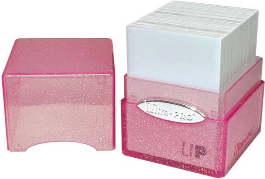 Ultrapro Ultra Pro Satin Cube Glitter Pink Deck Box