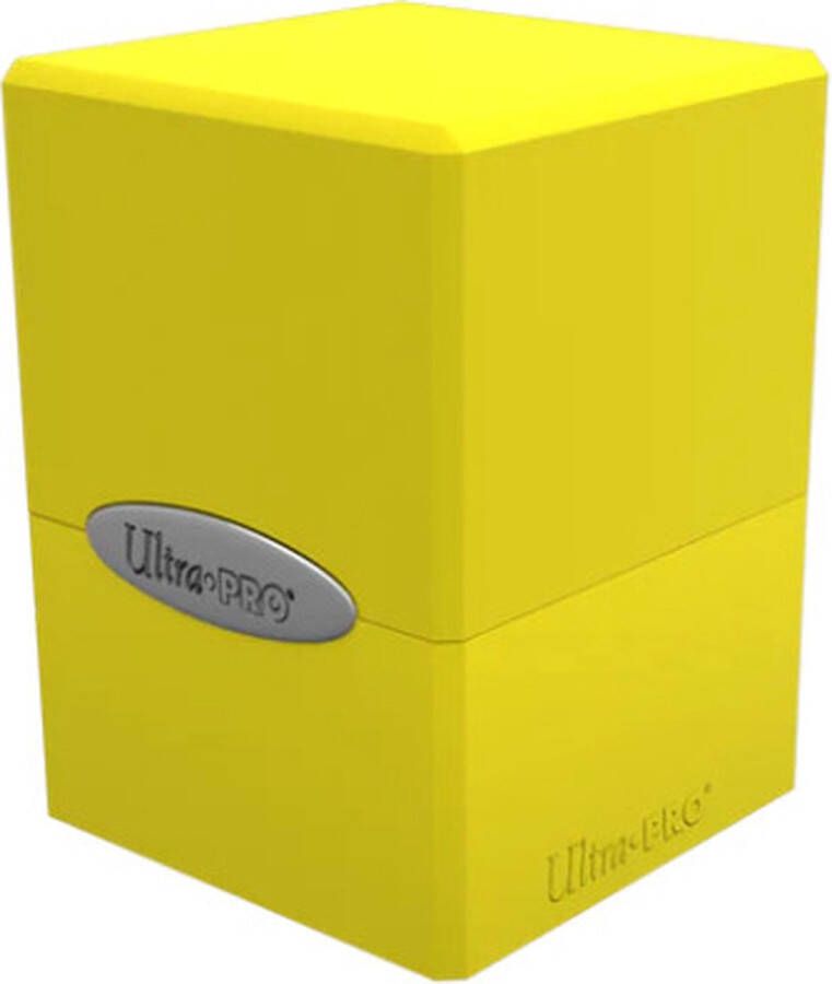 Ultrapro Ultra Pro Satin Cube Lemon Yellow Deck Box