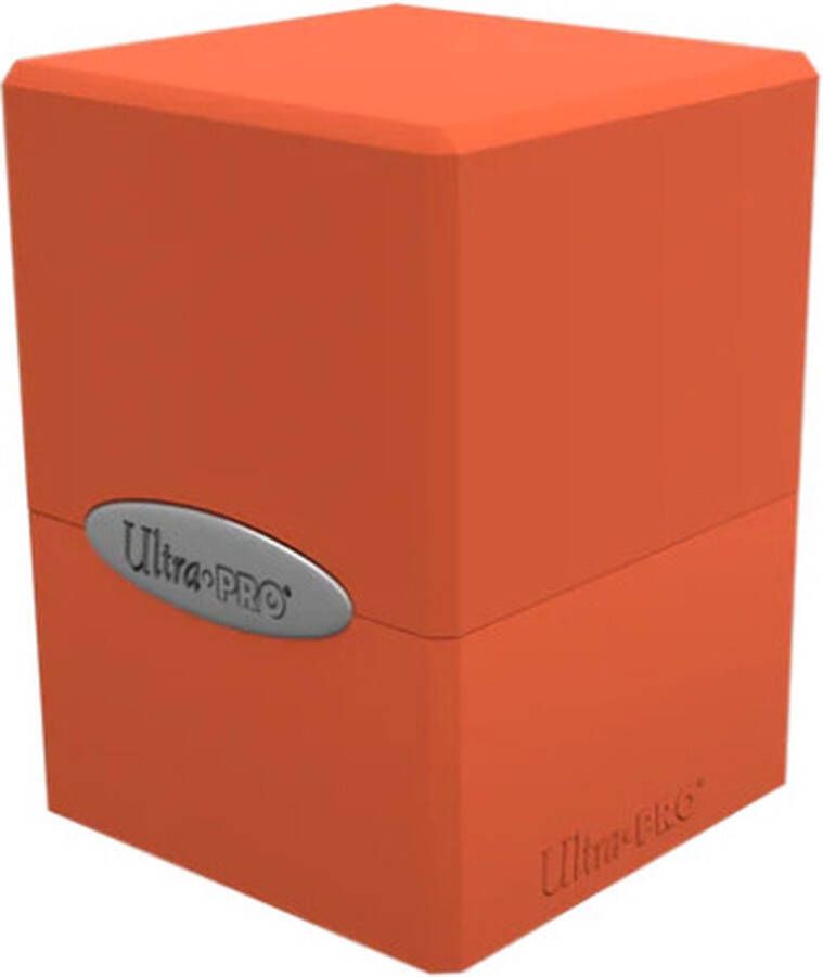 Ultrapro Ultra Pro Satin Cube Pumpkin Orange Deck Box