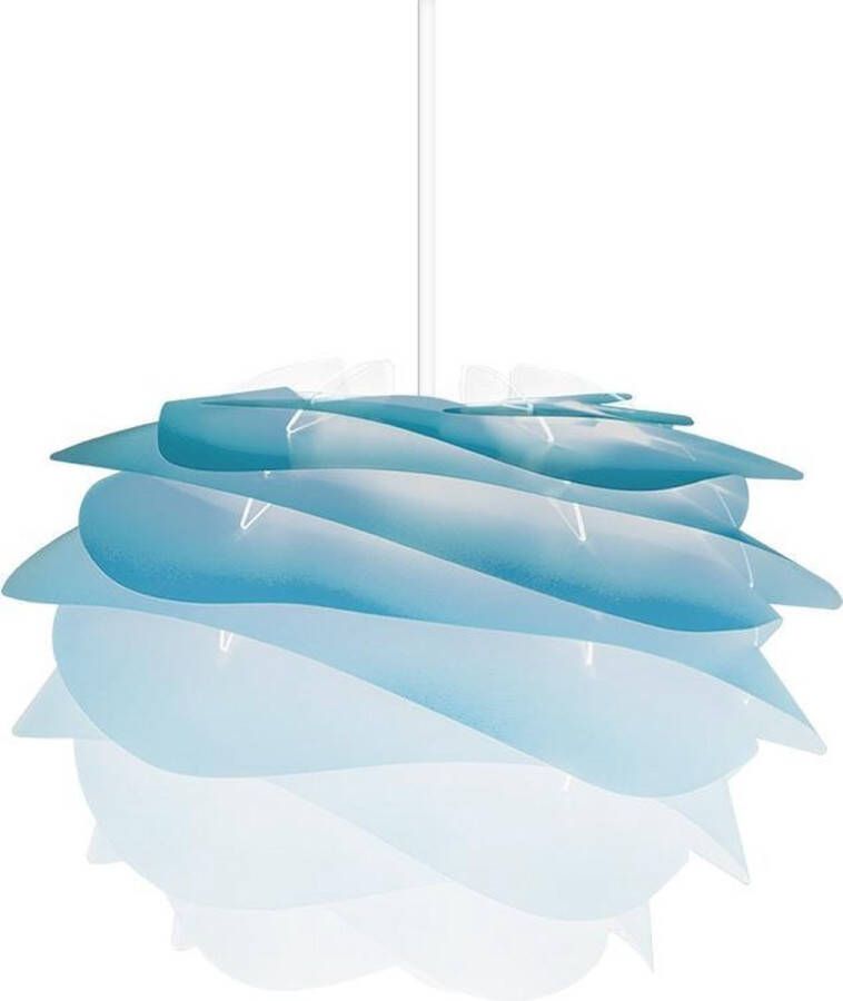 Umage Carmina Mini hanglamp azure blauw met koordset wit Ø 32 cm