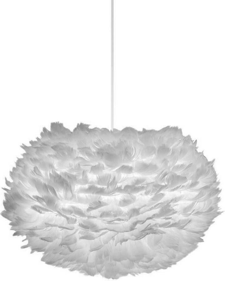 Umage Eos Medium hanglamp light grey met koordset wit Ø 45 cm
