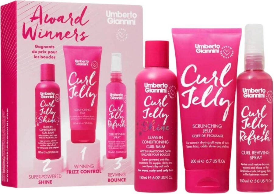 Umberto Giannini Award Winners Giftset 200+150+150ml