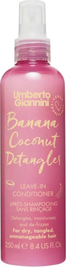 Umberto Giannini Banana Coconut Detangler Leave-in Conditioner 250ml
